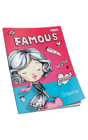 Obrazac školski Crtančica za 1.razred Connect Girl